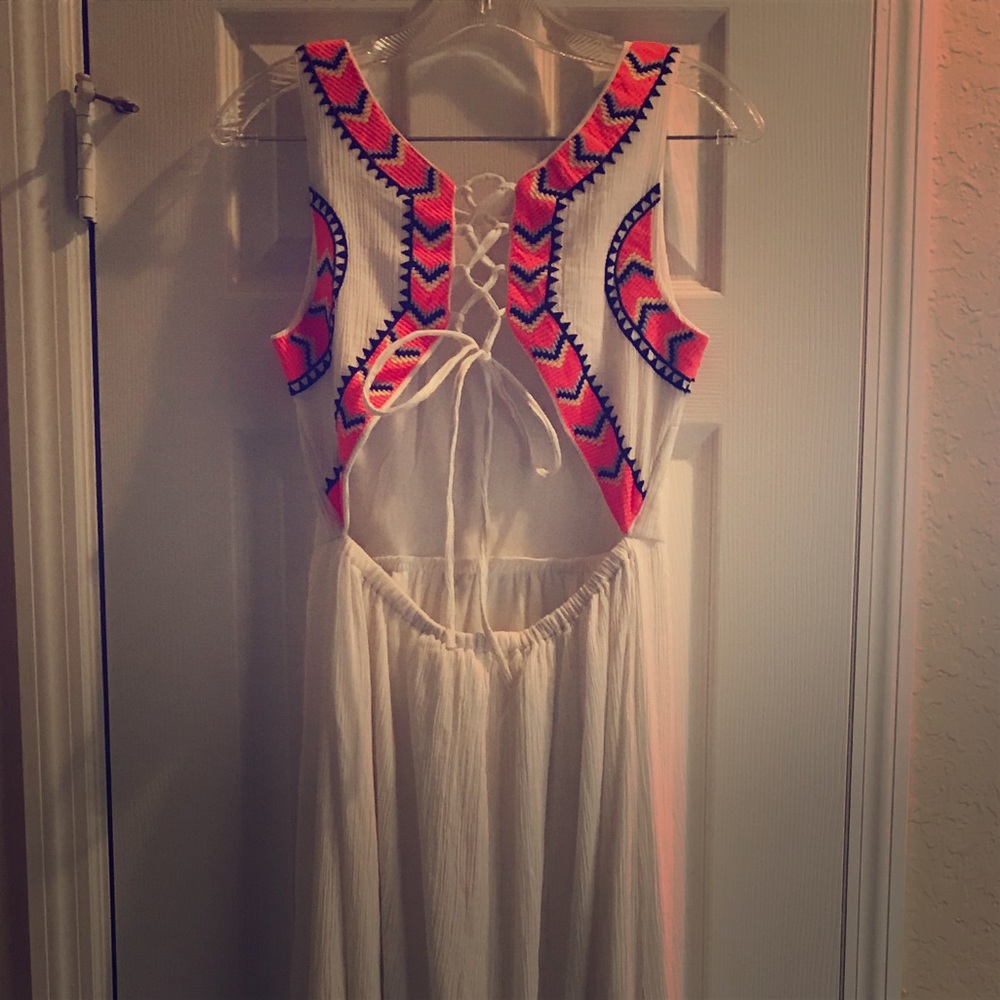 White Maxi dress